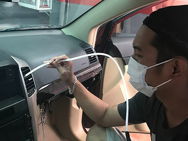 Khủ mùi nội thất, dàn lạnh, khoang máy trên ô tô